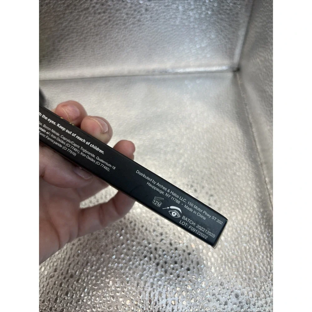 Micro Defining Brow Pencil by Arches & Halos .003oz Eyebrow Pencil, Charcoal